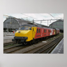 Die Niederlande, postalische elektrische Einheit R Plakatdrucke