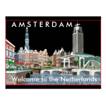 DIE NIEDERLANDE POSTKARTE
