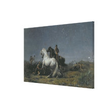 Die Pferdediebe, 19. Jahrhundert Leinwand Drucke