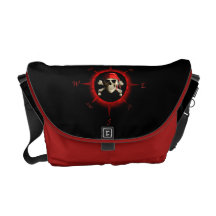 Die Piratenflagge Kurier Tasche