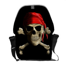 Die Piratenflagge Kuriertaschen