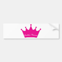 Die Prinzessin des Vatis Auto Sticker