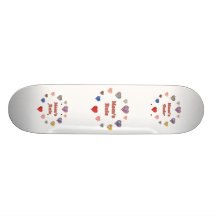 Die Regel der Mammas Skateboard Deck