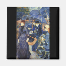 Die Regenschirme durch Pierre Renoir Magnete