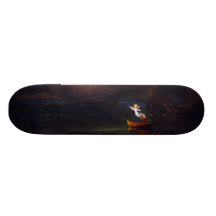 Die Reise des Leben-hohen Alters durch ThomasCole Bedrucktes Skateboard