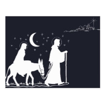 Die Reise nach Bethlehem Postkarte