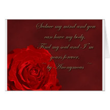 Die Rose Karte