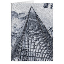 Die Scherbe-London-Kunst Karte