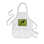 Die Schürze der Dobermann-Welpen-Kinder