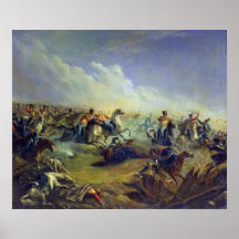 Die Schutz Hussars, die nahe Warschau angreifen Posterdrucke
