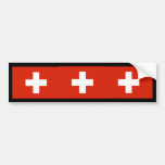 Die Schweiz, die Schweiz Auto Aufkleber