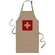 Die Schweiz-Flaggen-Schürze