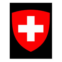 Die Schweiz-Wappen Postkarte postkarten