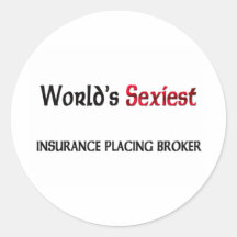 Die sexyste Versicherung der Welt, die Makler setz Sticker