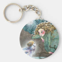 Die sich hin- und herbewegenden Fische - keychain Schlüsselanhänger