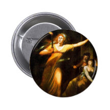 Die Sleepwalking Dame Macbeth By Füssli Johann Hei Anstecknadelbutton