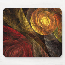 Die Spirale der Leben-abstrakten Kunst Mousepad