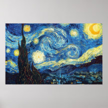 Die sternenklare Nacht Posterdruck