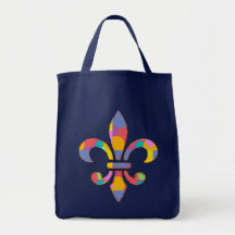 Die Taschen-Tasche der bunten Lilien-Leinwand-Frau