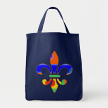 Die Taschen-Tasche der bunten Lilien-Leinwand-Frau