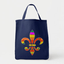 Die Taschen-Tasche der bunten Lilien-Leinwand-Frau