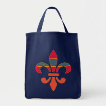 Die Taschen-Tasche der bunten Lilien-Leinwand-Frau