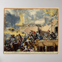 Die türkische Belagerung von Wien 1683 Plakatdrucke