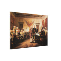 Die Unabhängigkeitserklärung, am 4. Juli 1776 Galerie Faltleinwand