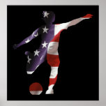 Die US-Fußball-Plakat der Frauen