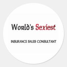Die Versicherungs-Verkaufs-Berater der Welt sexyst Sticker