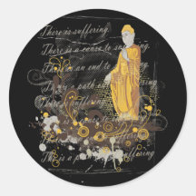 Die vier edlen Wahrheiten Sticker
