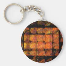 Die Wand-abstrakte Kunst Keychain Schlüsselbänder