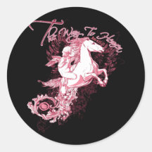 Die Weise zum Himmel Stickers