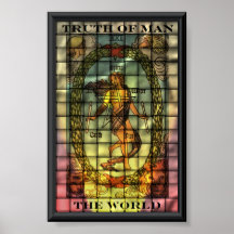 Die Welt Plakatdruck