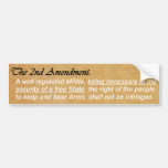 Die zweite Änderung Auto Sticker