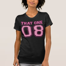 Diese ein rosa grafische Wahl Obama 2008 Shirts