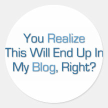 Dieses beendet oben in meinem Blog Runde Sticker