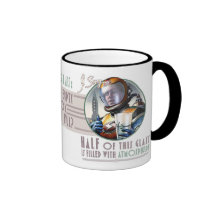 Dieses Glas ist vom Atmosphären-Becher halb voll Teehaferl