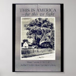 Dieses ist Amerika Poster