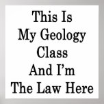 Dieses ist meine Geologie-Klasse und ich bin das G Posterdrucke