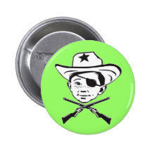 Dieses Weihnachten, schoss ich mein Auge heraus! Anstecknadelbutton