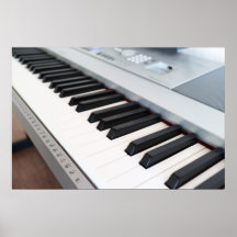Digital-Klaviertastatur Posterdrucke