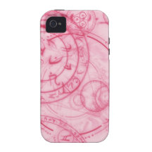 Digital-Radialfarbunschärfe GlowArt schönes Desi iPhone 4/4S Case
