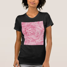 Digital-Radialfarbunschärfe GlowArt schönes Desi T-shirts