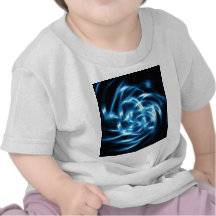 Digital-Radialfarbunschärfe-Glühen-Kunst-schönes D Shirts