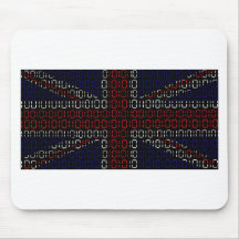 digitale Flagge (Gewerkschafts-Jack) Mousepad