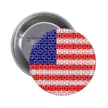 digitale Flagge (USA) Buttons
