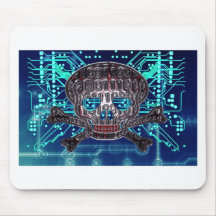 digitaler Pirat Mauspads