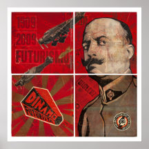 Dinamo Marinetti Kastendruck Plakat