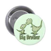 Dinosaurier-großer Bruder Button